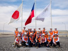 Codelco celebró los 20 años del Japan Moly Working Group, con visita de ejecutivos japoneses