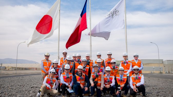 Codelco celebró los 20 años del Japan Moly Working Group, con visita de ejecutivos japoneses