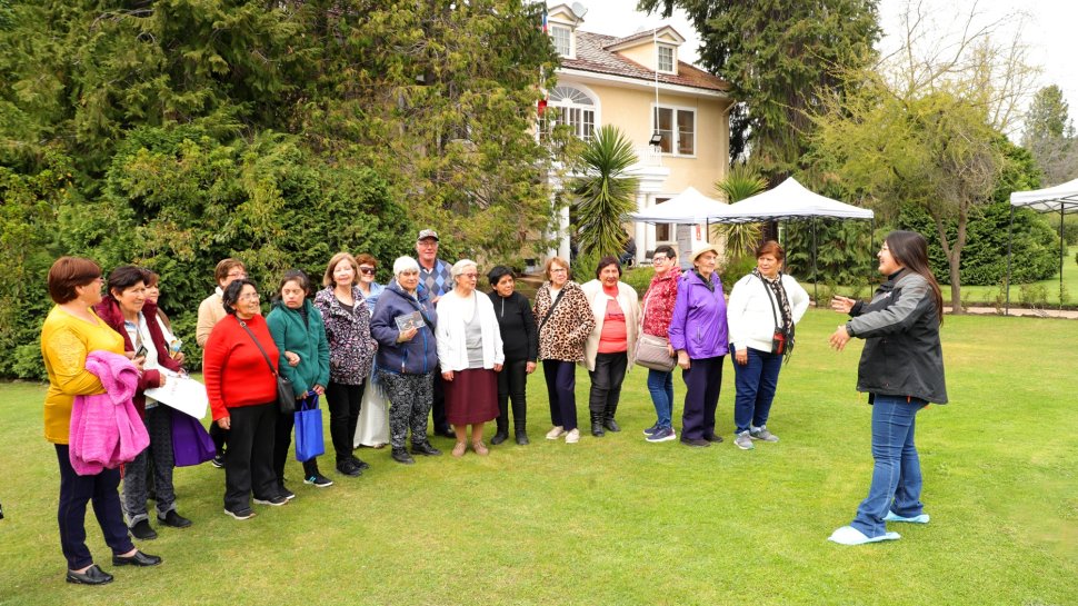 Masivas visitas comunitarias se congregan en Casa 100 y Población Central de Coya con recorridos patrimoniales gratuitos