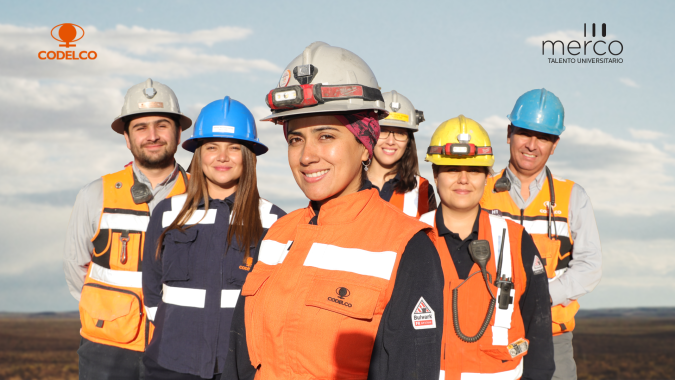 Codelco vuelve a posicionarse como la empresa más atractiva para trabajar entre los estudiantes de educación superior de Chile