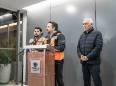 Andrés Music reafirma compromiso en rescate de mineros atrapados en El Teniente