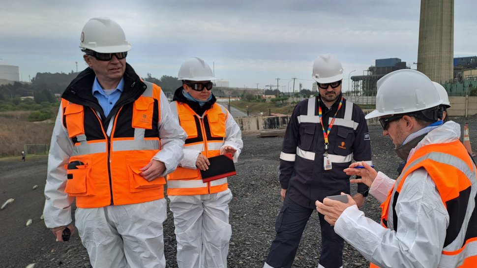 Expertos alemanes analizarán alternativas para el cierre sustentable del escorial de la Fundición Ventanas