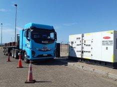 Codelco y SANY realizan exitoso piloto de camión 100% eléctrico en estratégica ruta minera del norte