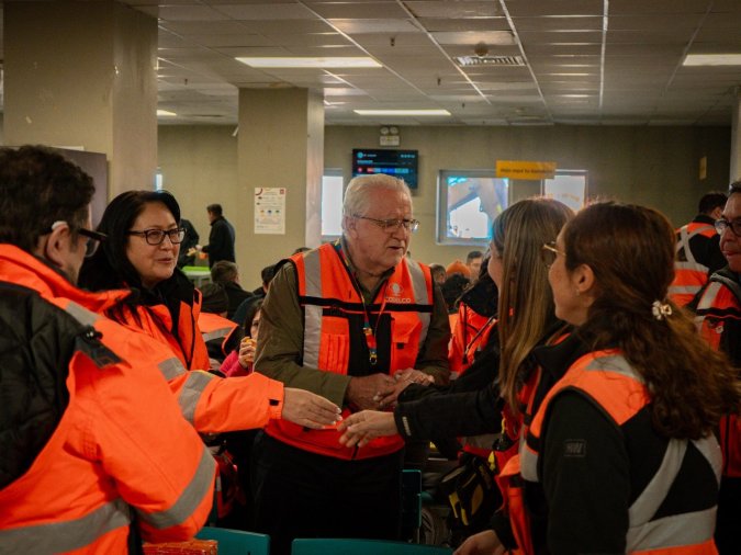 Codelco recibe a la Contralora General de la República en División Andina para conocer en terreno el plan minero conjunto con Anglo American