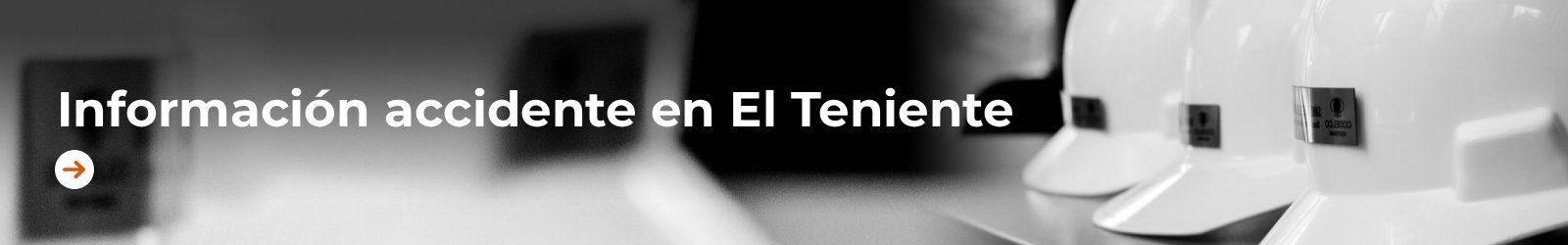 Banner Accidente El Teniente